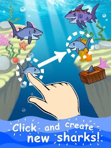 Angry Shark Evolution - fun craft cash tap clicker स्क्रीनशॉट 6