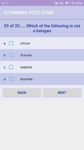 FUTMINNA POST UTME App скриншот 5