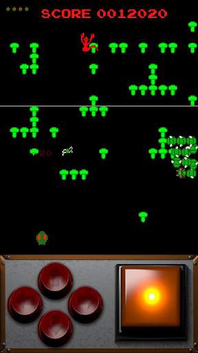 Retro Centipede screenshot 2