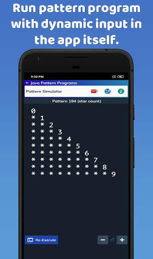 Java Pattern Programs Free screenshot 4