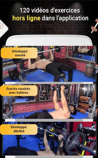 Entraînement Pro Gym (Gym Workouts & Fitness) screenshot 4