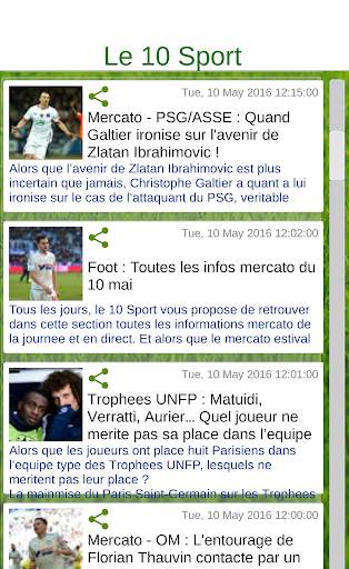 Foot News screenshot 5
