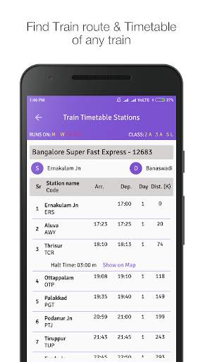 Indian Railway Enquiry : Where is my Train screenshot 9