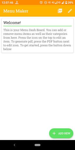 Menu Maker: Create N Edit Shop Catalog, Make  PDF! screenshot 4
