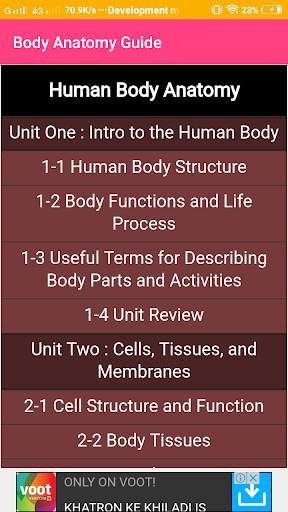 Body Anatomy Guide скриншот 2