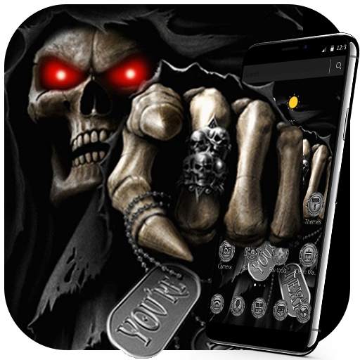 Dark Immortal Pointing Skull Theme 1.1.5