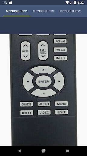 Mitsubishi TV Remote screenshot 4
