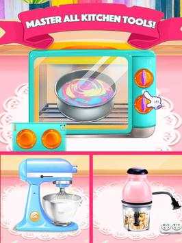 Unicorn Cheesecake Maker - Cooking Games for Girls screenshot 3