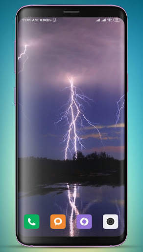 Thunder Storm Lightning Wallpaper HD screenshot 12