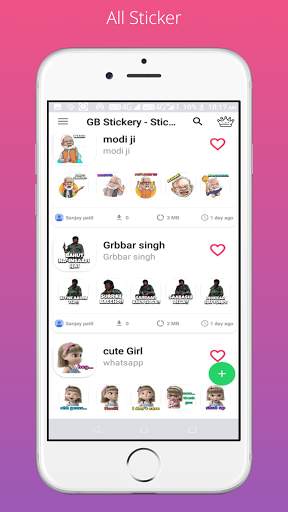 Whatsticker - hot,sad, funny stickers for whatsapp screenshot 2