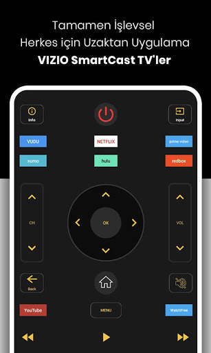Uzaktan VIZIO Smart TV için: C screenshot 1