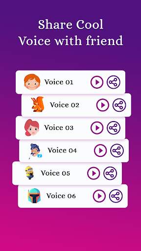 Voice changer - Music recorder with effects screenshot 3