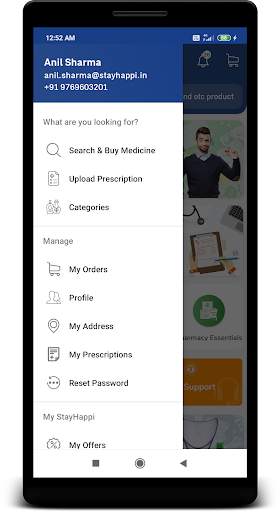 StayHappi Online Pharmacy App screenshot 3