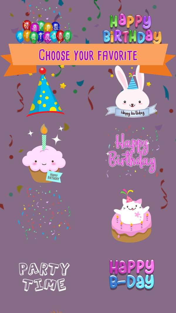Birthday Photo Animation Maker screenshot 2