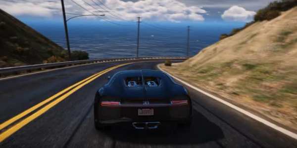3D Bugatti Driving Simulator screenshot 1