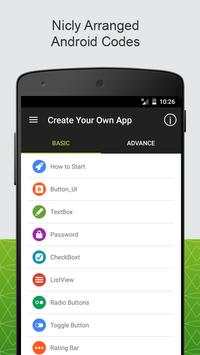 Create Your Own App screenshot 1