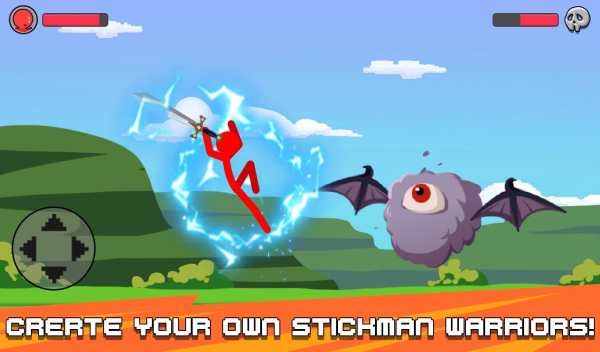 Stickman vs Craftman screenshot 1