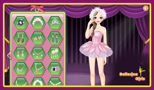 Ballerina Girls Dress up games screenshot 6