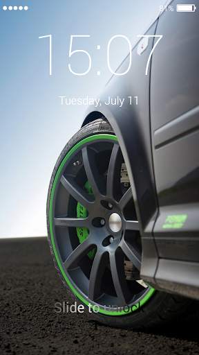 Cars Lock Screen 7 تصوير الشاشة