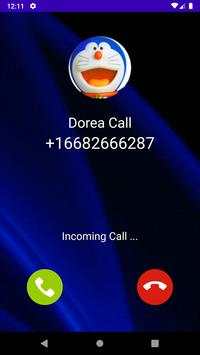 Fake Call Dorae-mon & Chat Video Call 📱 screenshot 5