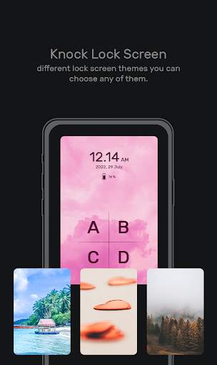 Screen Lock App - knock lock 3 تصوير الشاشة