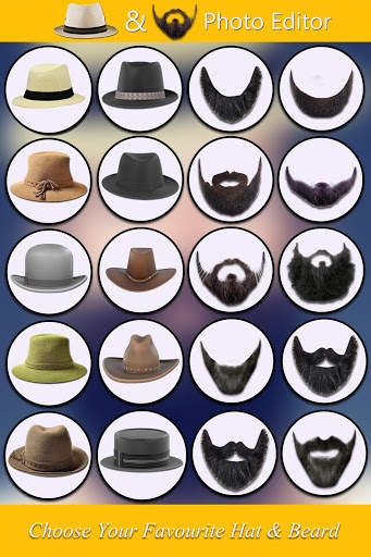 Man Hat & Beard Photo Editor screenshot 3