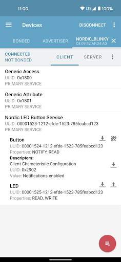 nRF Connect for Mobile screenshot 5