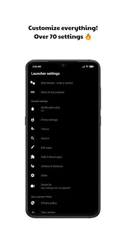 Star Launcher Prime 🔹 Customize, Fresh, Clean screenshot 3