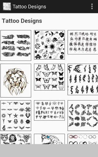 Tattoo Designs screenshot 1