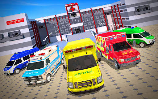Police Ambulance Rescue Driver screenshot 7