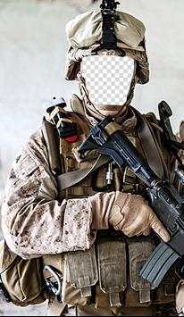 Military Suit Army Photo Frames 2 تصوير الشاشة