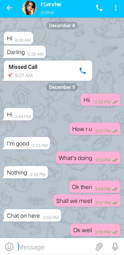 V chat screenshot 5