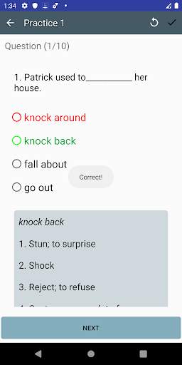 Learn English Phrasal Verbs - Practice & Example 6 تصوير الشاشة