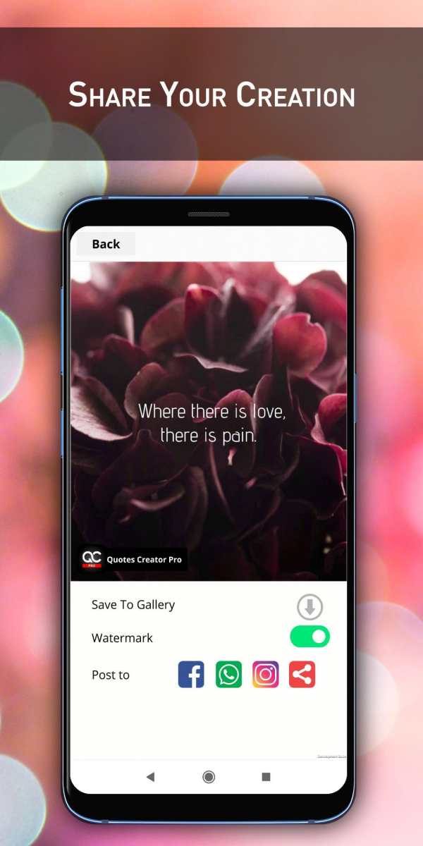 Quotes Creator Lite - Easy Quote Creator and Maker screenshot 5