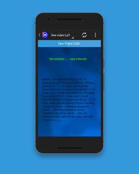 free call video imo -simulator screenshot 4