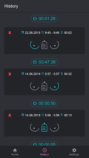 emilia - Baby Feed And Breastfeed Tracker screenshot 2