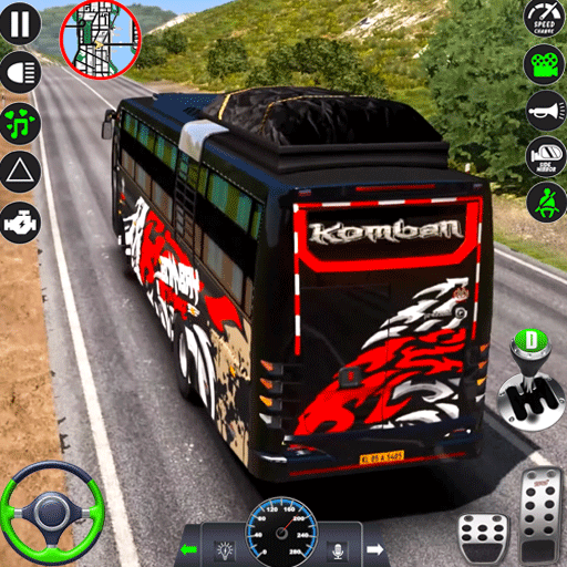 Yolcu 3D Otobüs Sürücüsü Sim icon