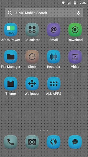 Color-APUS Launcher theme screenshot 2