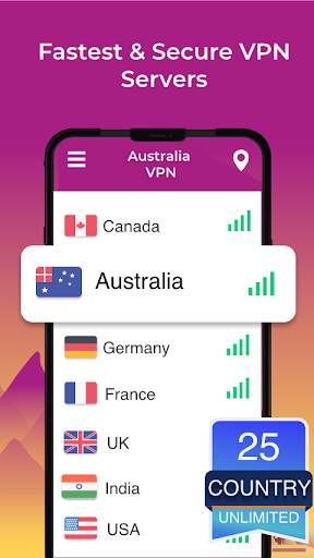 Australia VPN - Free VPN Proxy Server & Secure screenshot 2