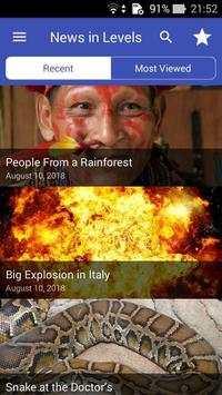 English News in Levels screenshot 1