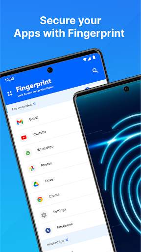 Fingerprint Lock Screen 8 تصوير الشاشة