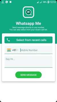 Whatsapp Me screenshot 1