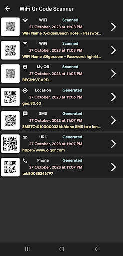 WiFi QrCode Password Scanner screenshot 7