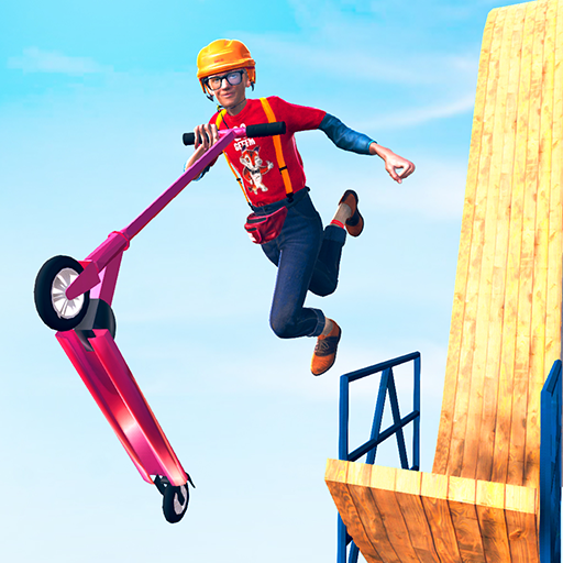 ikon Impossible Scooty Stunt Mega Ramp Bike Racing Game