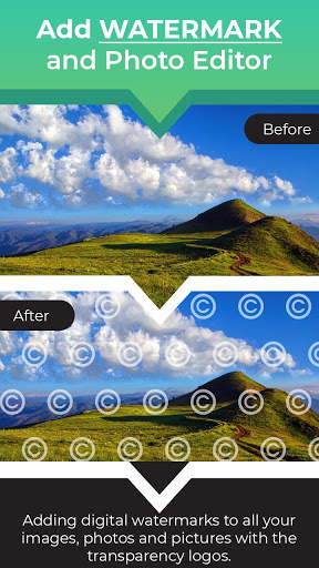 Add Watermark and Photo Editor 1 تصوير الشاشة