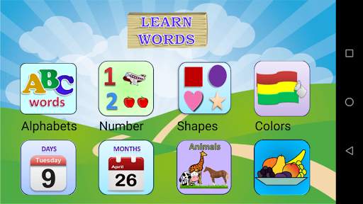 English Words Kids Lite screenshot 2