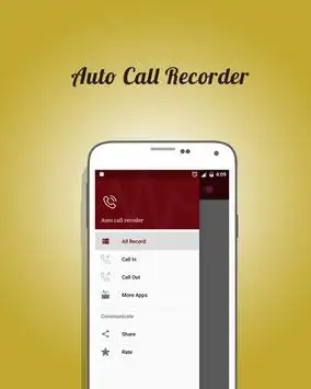 Auto Call Recorder For Android screenshot 1