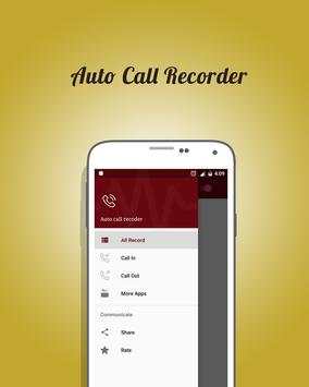 Auto Call Recorder For Android screenshot 1