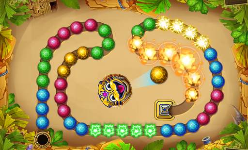 Epic quest - Marble lines - Marbles shooter скриншот 2