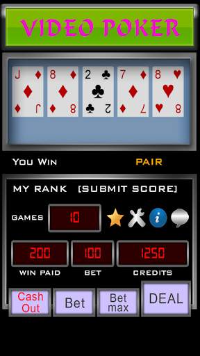 Video Poker screenshot 1